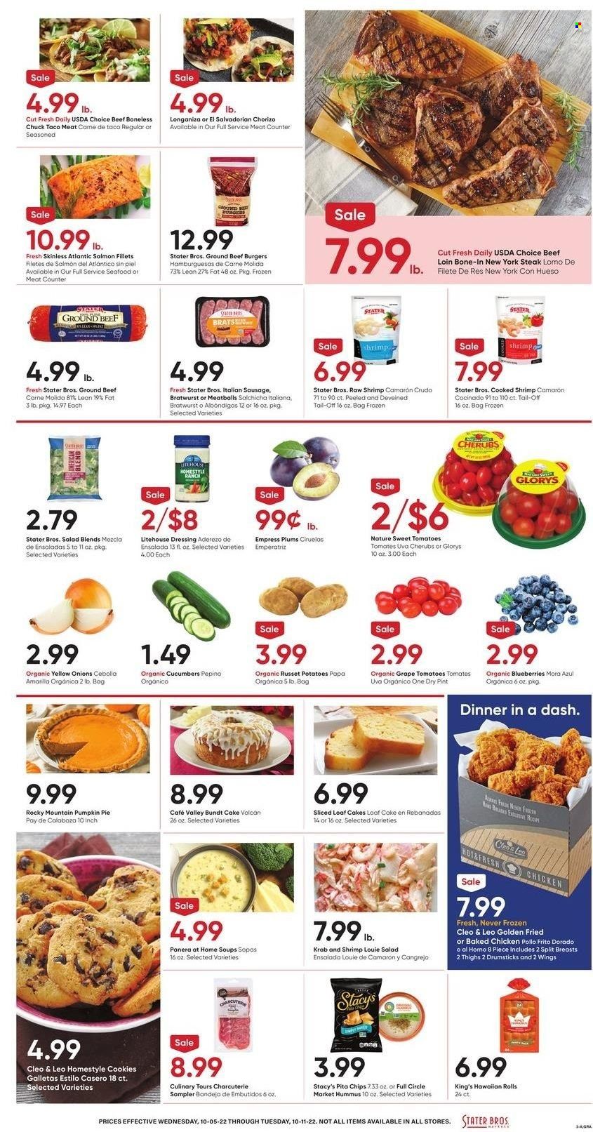 Stater Bros. (CA) Weekly Ad Flyer Specials October 5 to October 11, 2022