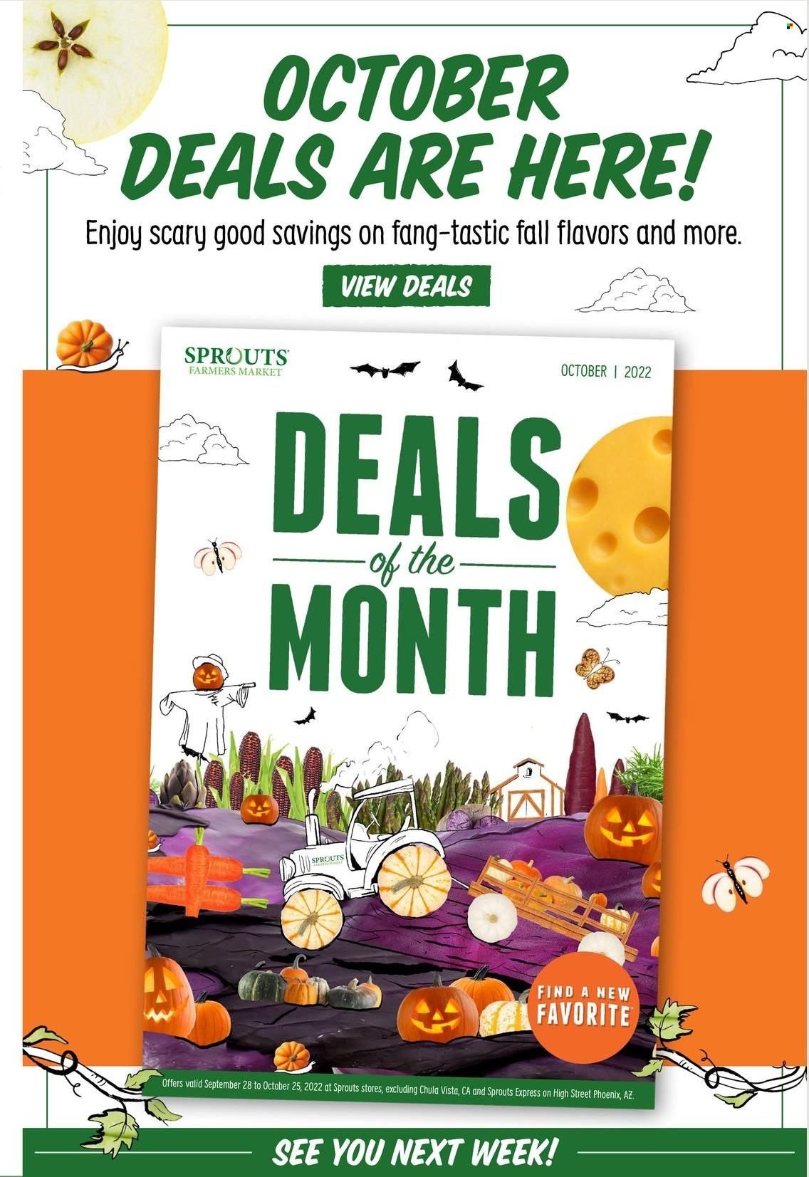 Sprouts Weekly Ad Flyer Specials October 5 to October 11, 2022