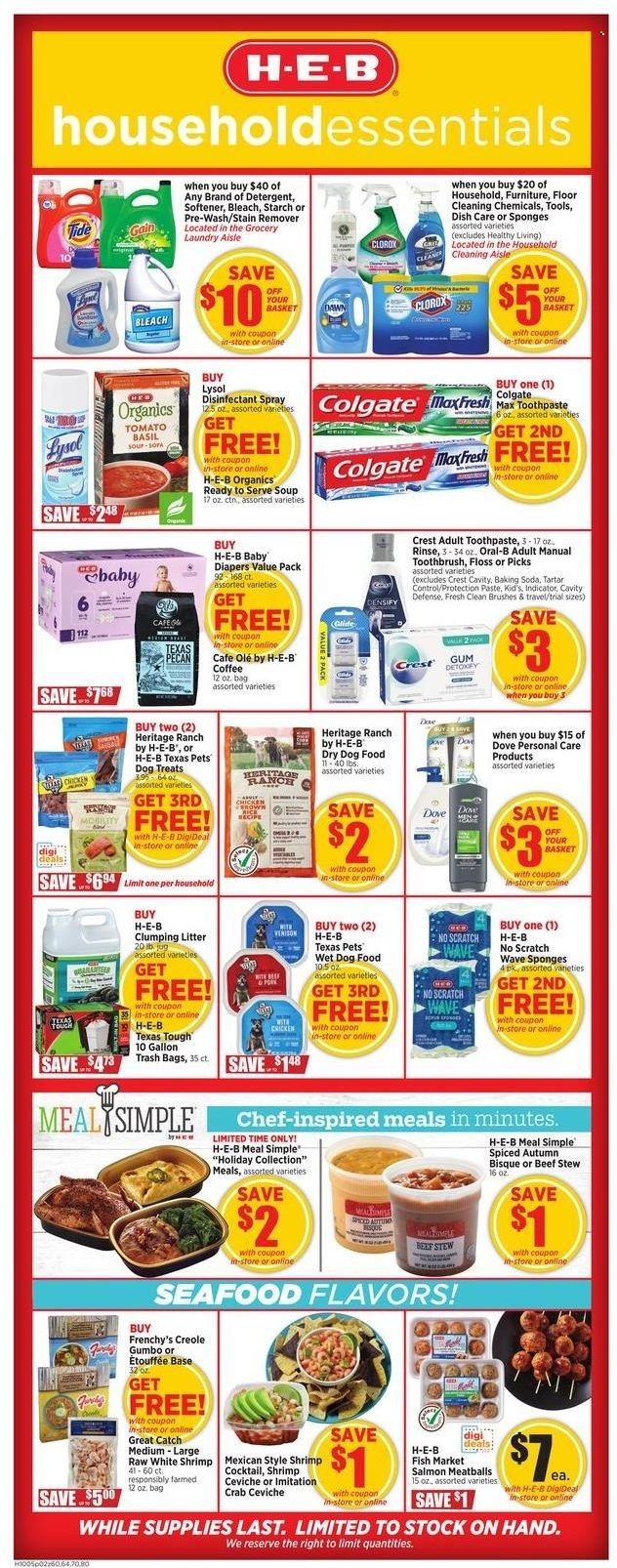 H-E-B (TX) Weekly Ad Flyer Specials October 5 to October 11, 2022