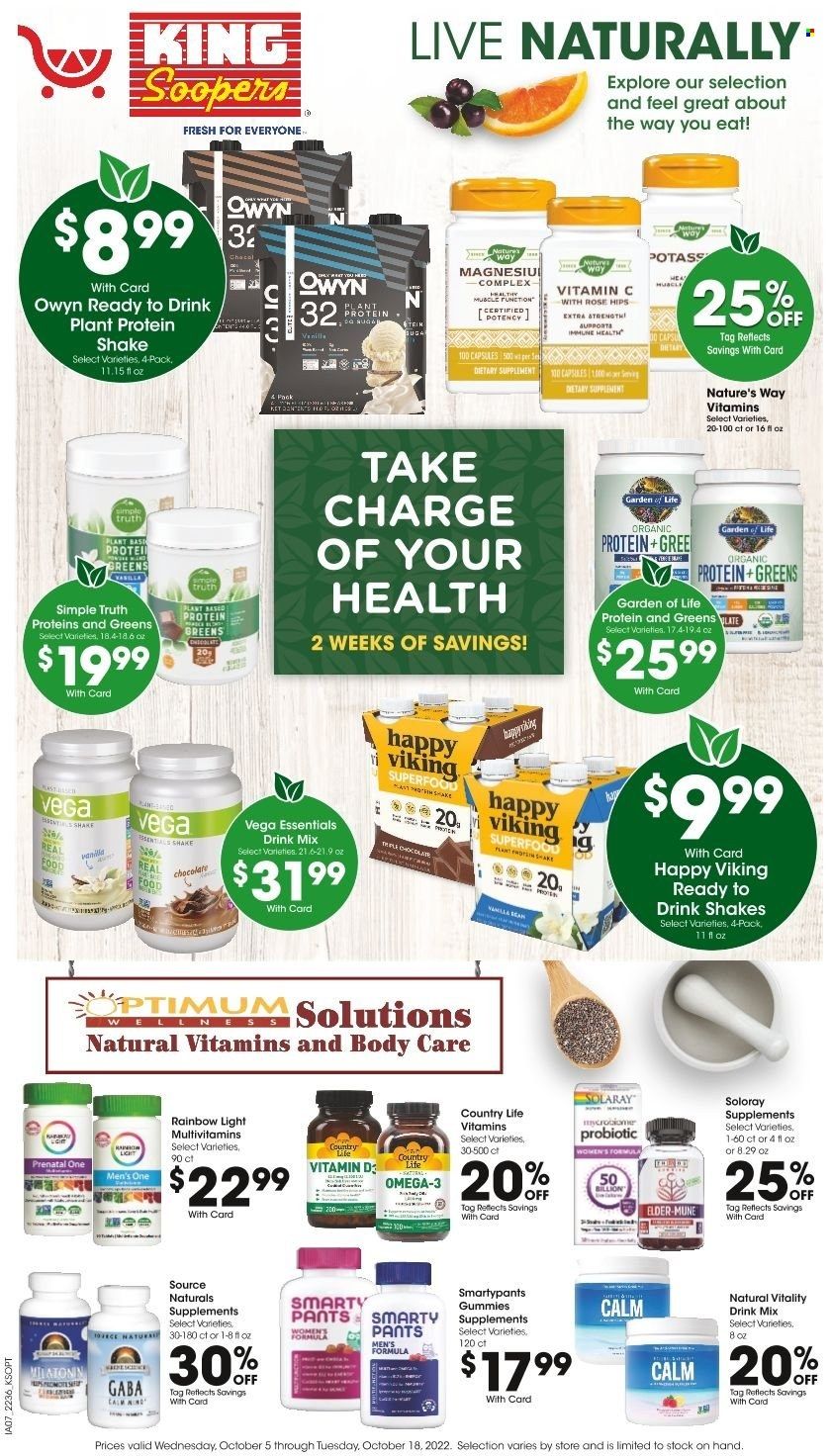 King Soopers (CO) Weekly Ad Flyer Specials October 5 to October 18, 2022