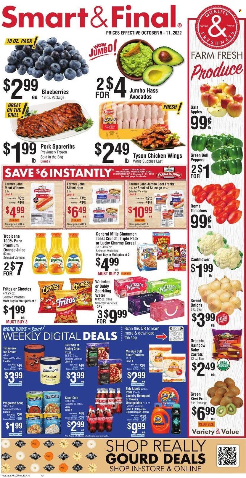 Smart & Final (AZ, CA) Weekly Ad Flyer Specials October 5 to October 11, 2022