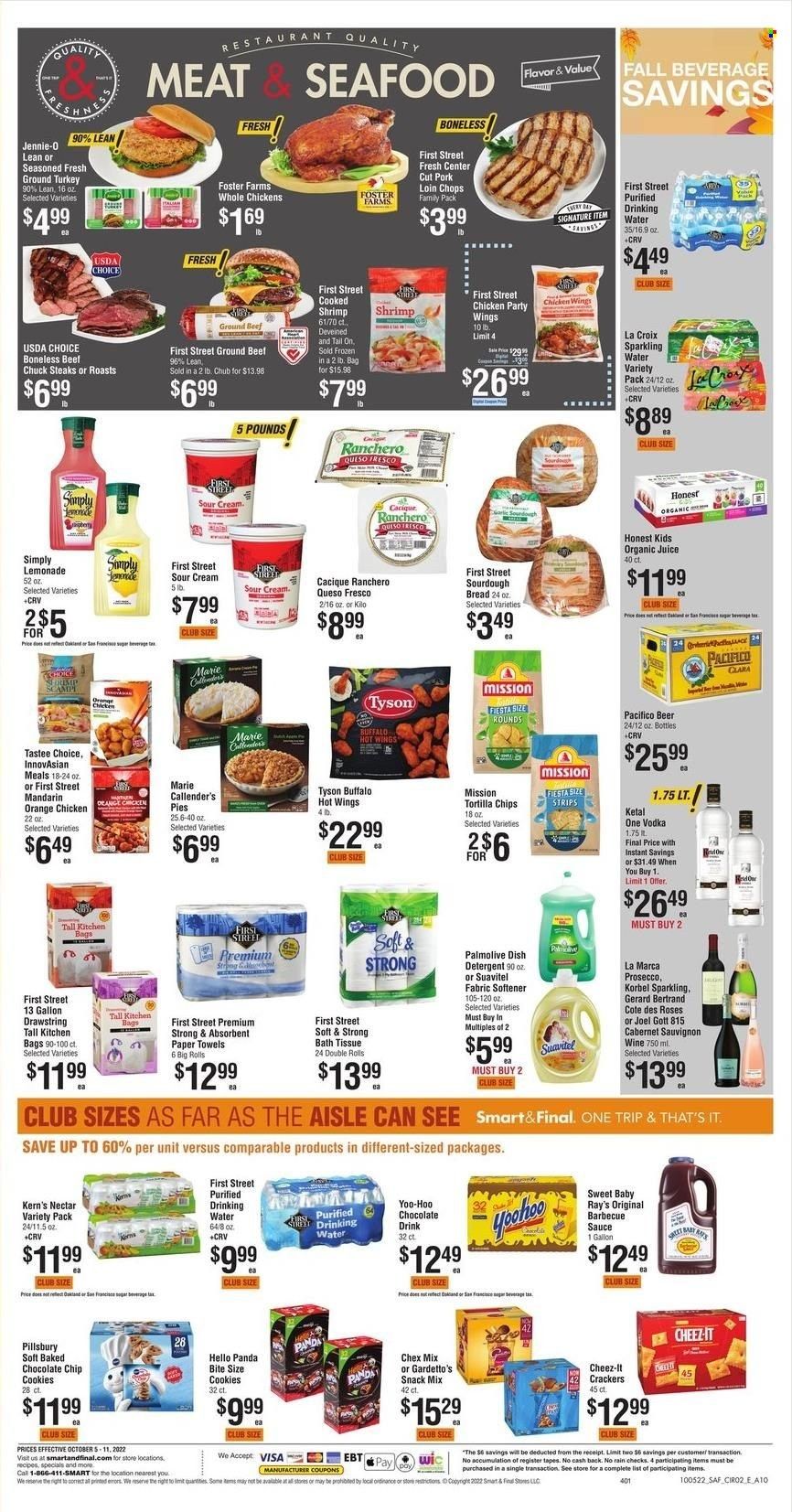 Smart & Final (AZ, CA) Weekly Ad Flyer Specials October 5 to October 11, 2022