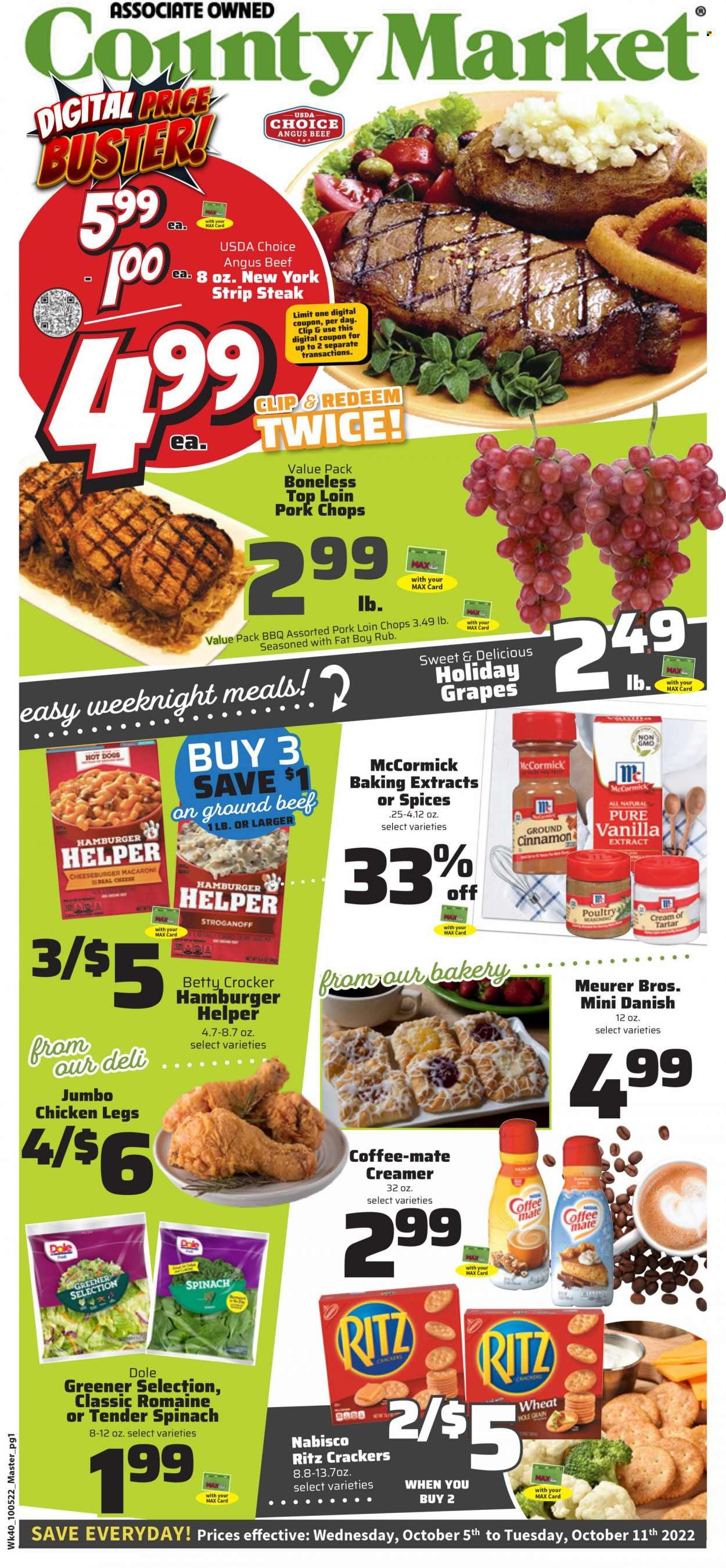 County Market (IL, IN, MO) Weekly Ad Flyer Specials October 5 to October 11, 2022