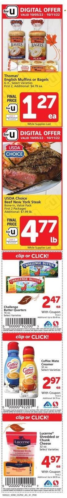 Safeway (AZ, CO, ID, MT, NE, NM) Weekly Ad Flyer Specials October 5 to October 11, 2022