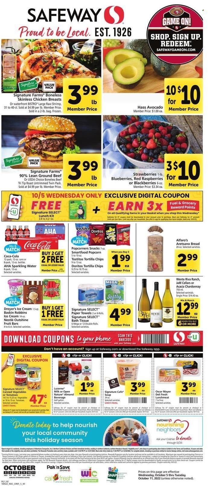 Safeway (CA, HI, OR, WA) Weekly Ad Flyer Specials October 5 to October 11, 2022