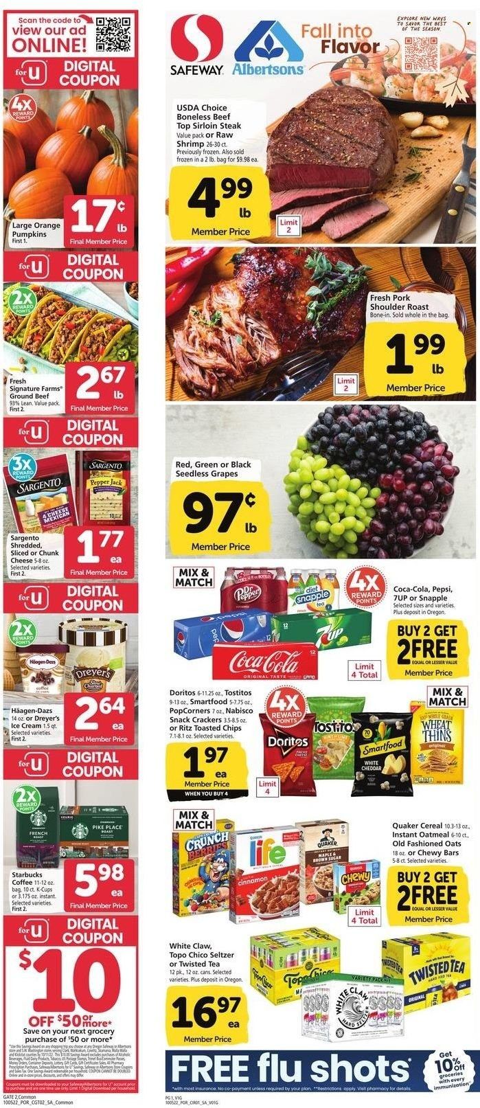 Safeway (OR) Weekly Ad Flyer Specials October 5 to October 11, 2022