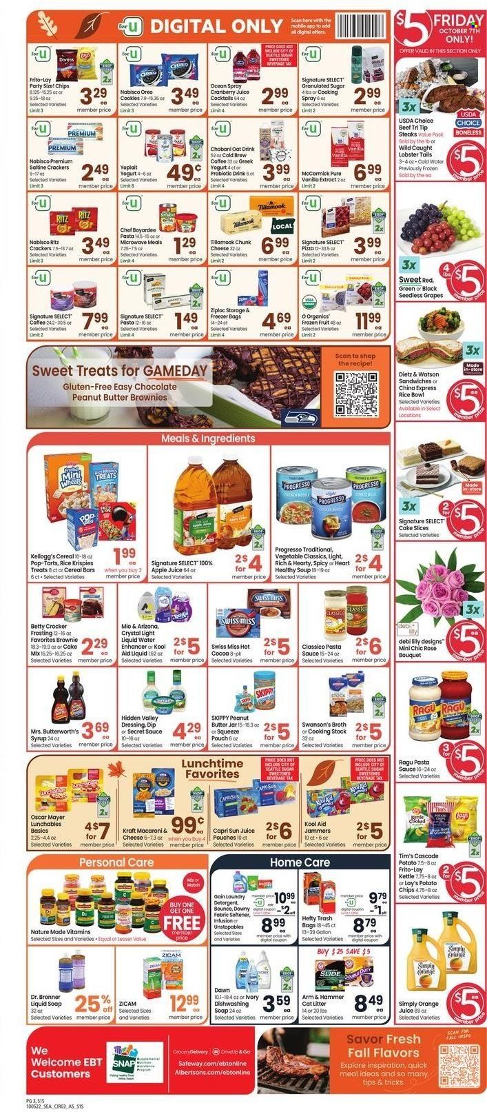 Safeway (WA) Weekly Ad Flyer Specials October 5 to October 11, 2022
