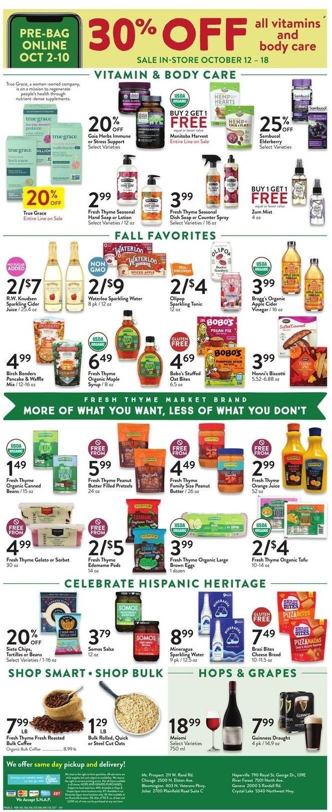 Fresh Thyme Weekly Ad Flyer Specials October 5 to October 11, 2022