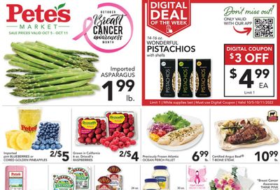 Pete's Fresh Market (IL) Weekly Ad Flyer Specials October 5 to October 11, 2022
