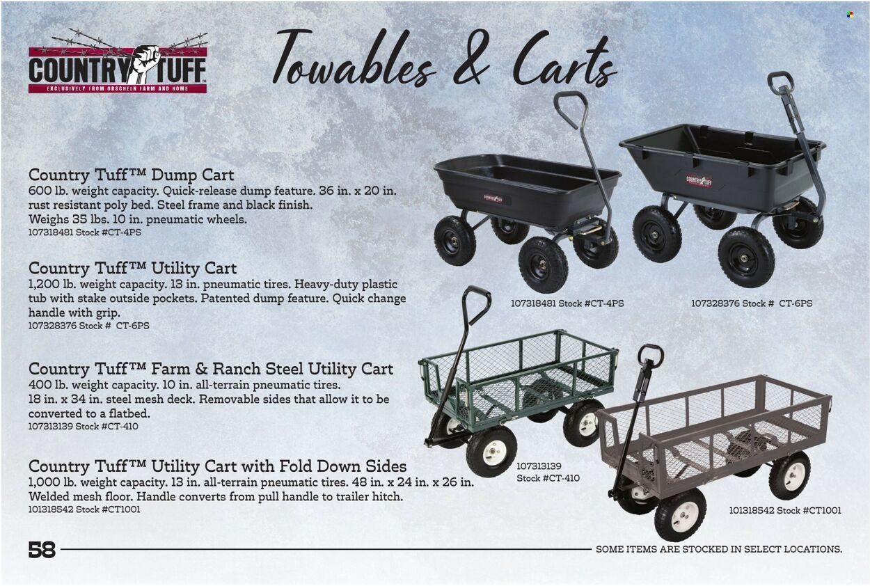 Orscheln Farm and Home (IA, IN, KS, MO, NE, OK) Weekly Ad Flyer Specials October 1 to February 28, 2023