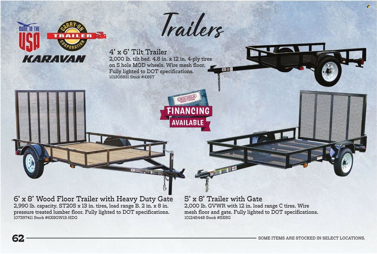 Orscheln Farm and Home (IA, IN, KS, MO, NE, OK) Weekly Ad Flyer Specials October 1 to February 28, 2023