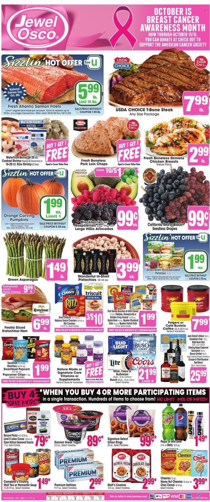 Jewel Osco (IA) Weekly Ad Flyer Specials October 5 to October 11, 2022