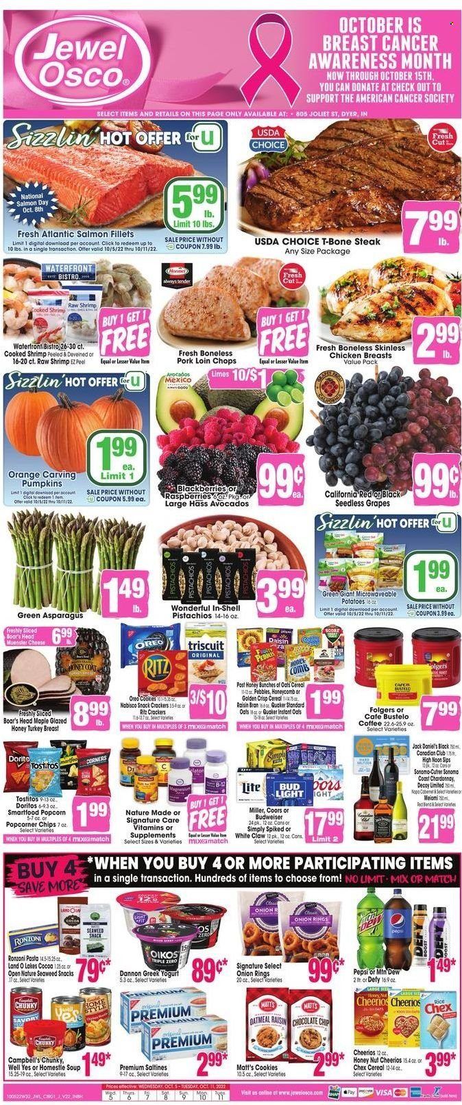 Jewel Osco (IN) Weekly Ad Flyer Specials October 5 to October 11, 2022