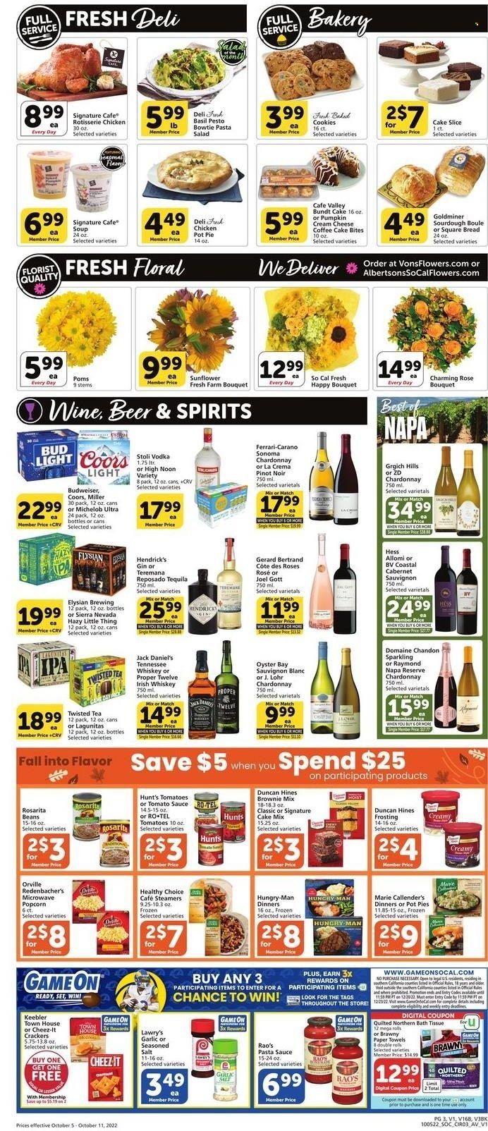 Vons (CA) Weekly Ad Flyer Specials October 5 to October 11, 2022