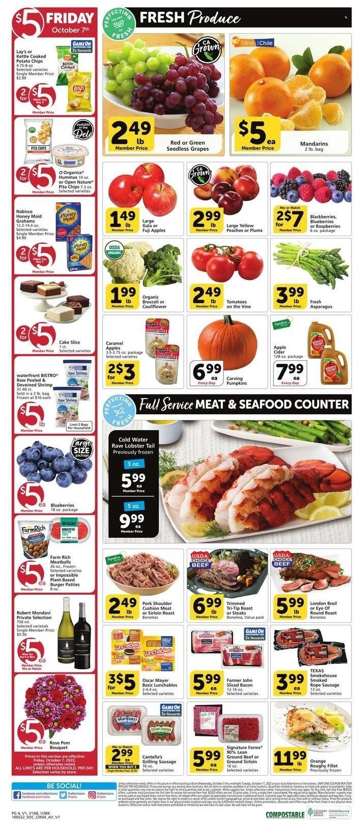 Vons (CA) Weekly Ad Flyer Specials October 5 to October 11, 2022