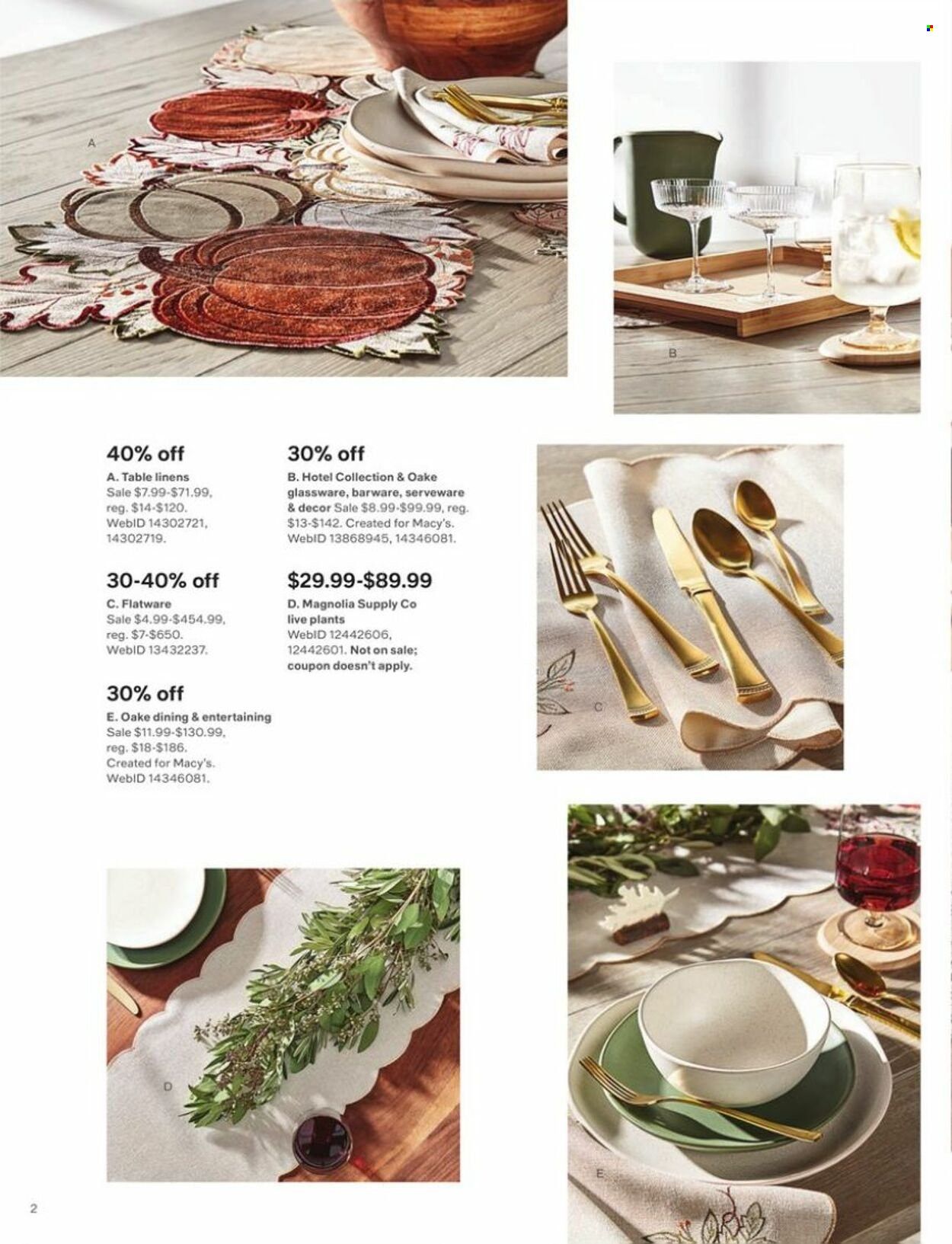 Macy's Weekly Ad Flyer Specials October 5 to October 10, 2022
