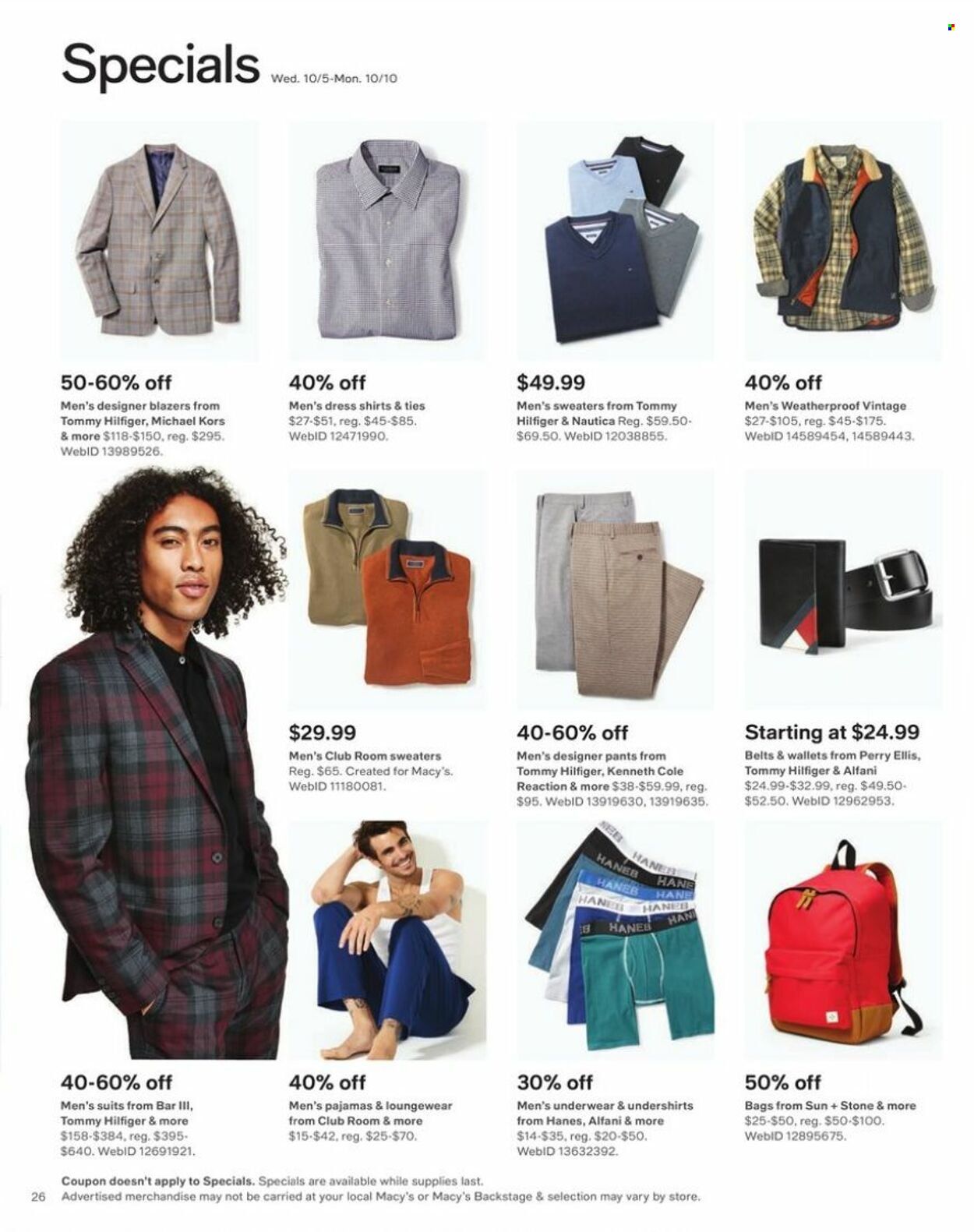 Macy's Weekly Ad Flyer Specials October 5 to October 10, 2022