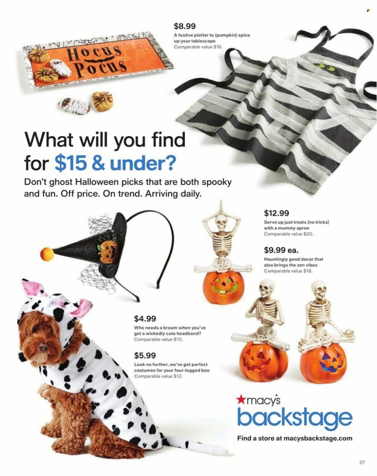 Macy's Weekly Ad Flyer Specials October 5 to October 10, 2022