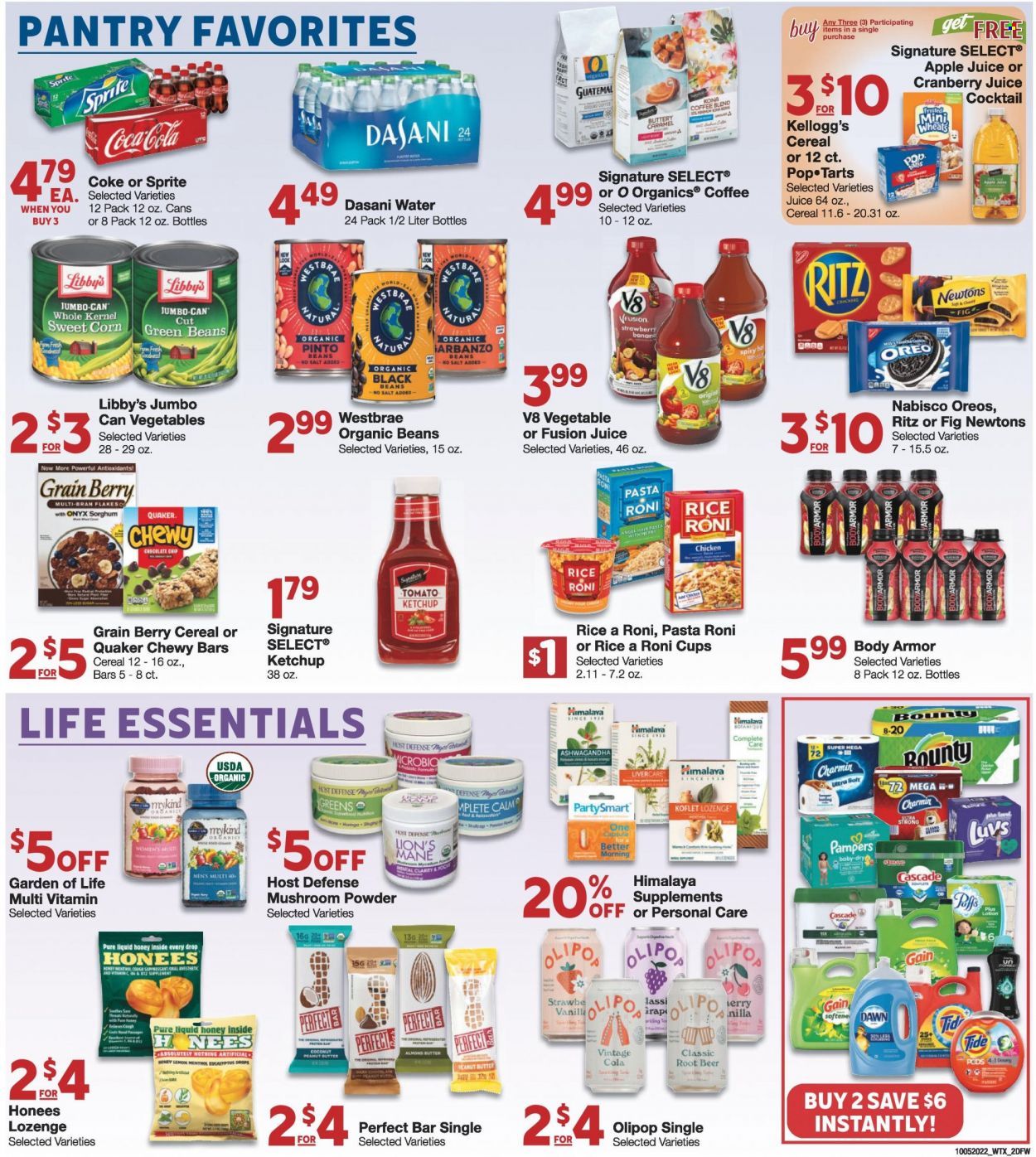 Market Street (NM, TX) Weekly Ad Flyer Specials October 5 to October 11, 2022