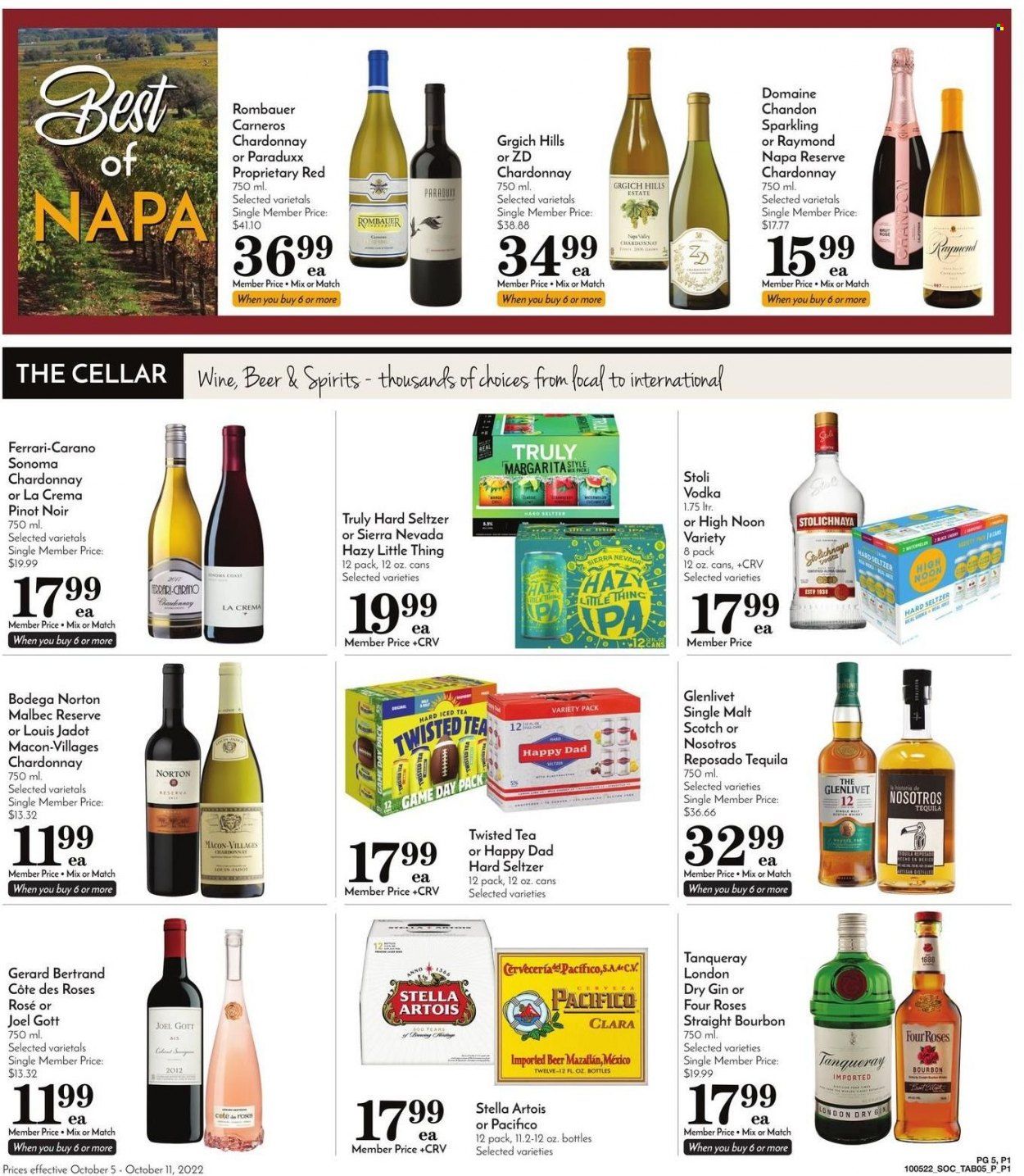 Pavilions (CA) Weekly Ad Flyer Specials October 5 to October 11, 2022