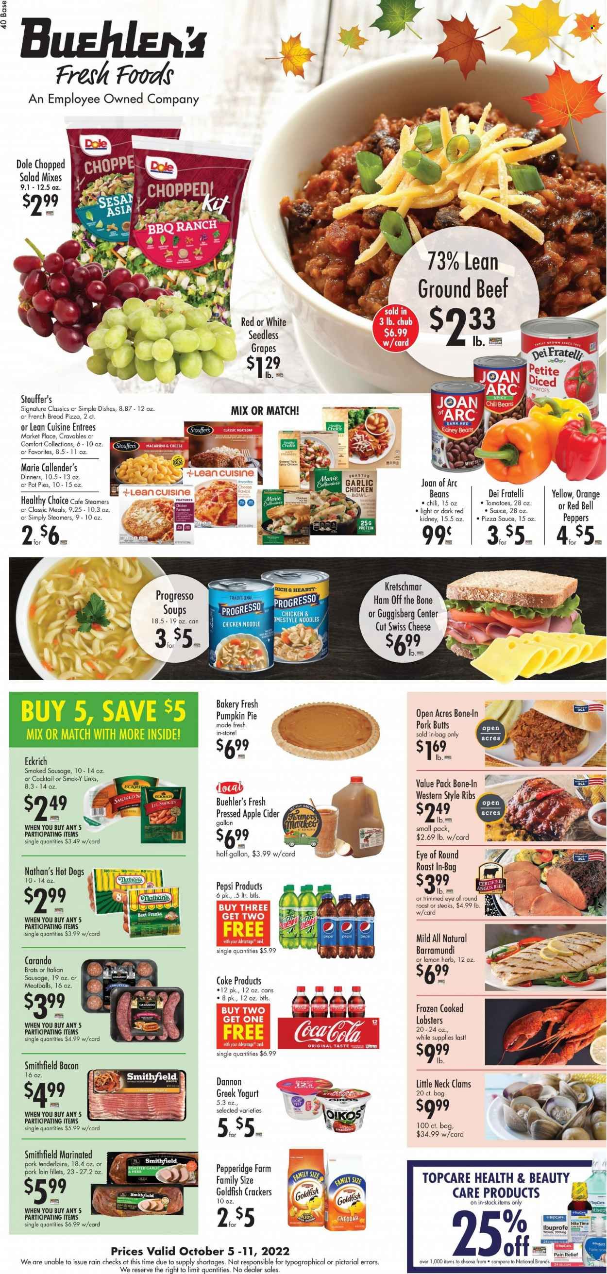 Buehler's (OH) Weekly Ad Flyer Specials October 5 to October 11, 2022