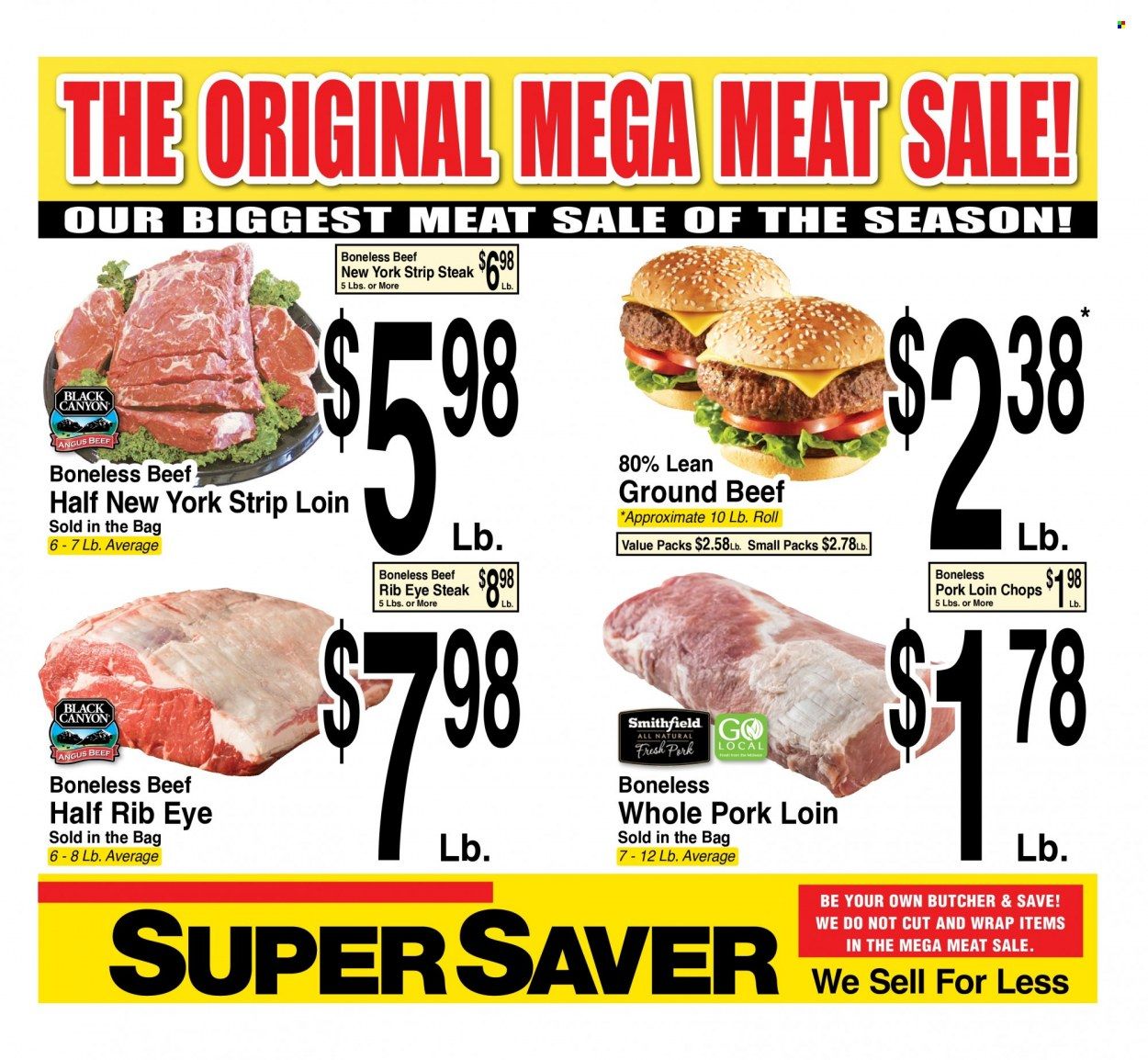 Super Saver Weekly Ad Flyer Specials October 5 to October 11, 2022
