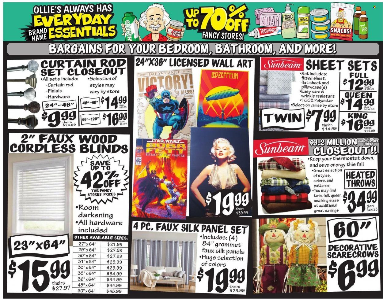 Ollie's Bargain Outlet Weekly Ad Flyer Specials October 12 to October 19, 2022