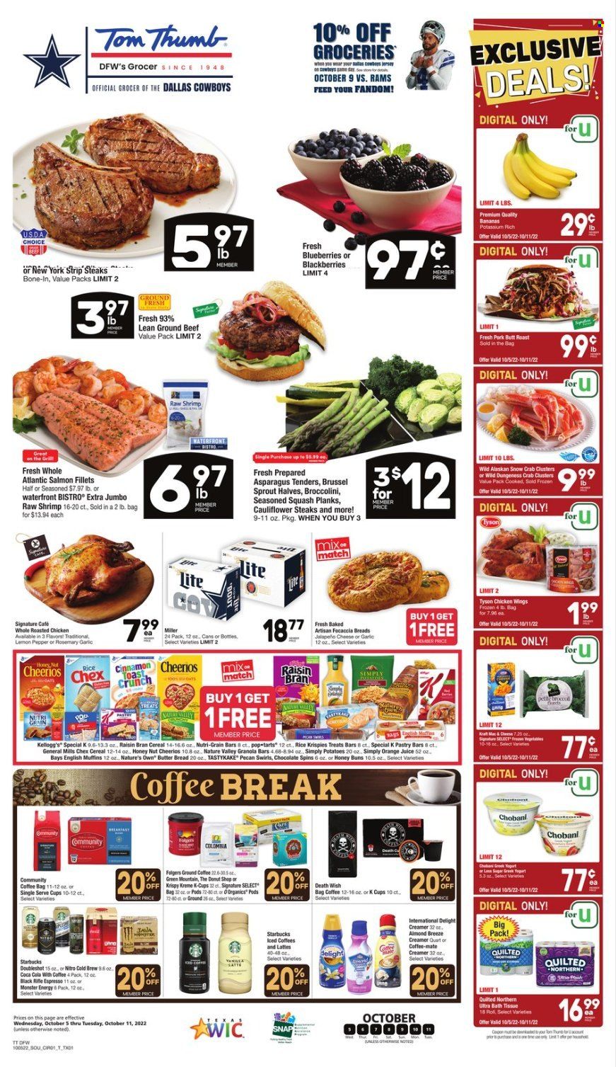 Tom Thumb (TX) Weekly Ad Flyer Specials October 5 to October 11, 2022