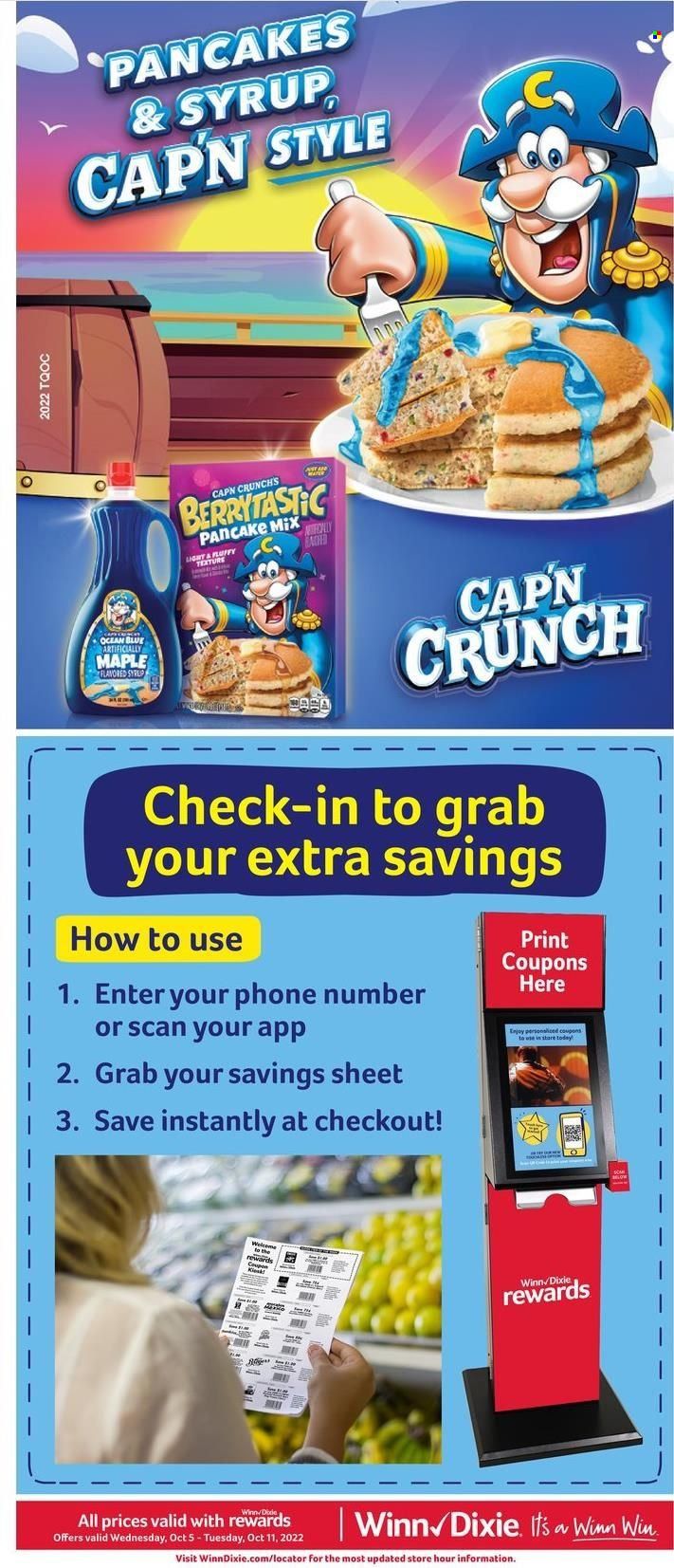 Winn Dixie (AL, FL, GA, LA) Weekly Ad Flyer Specials October 5 to October 11, 2022