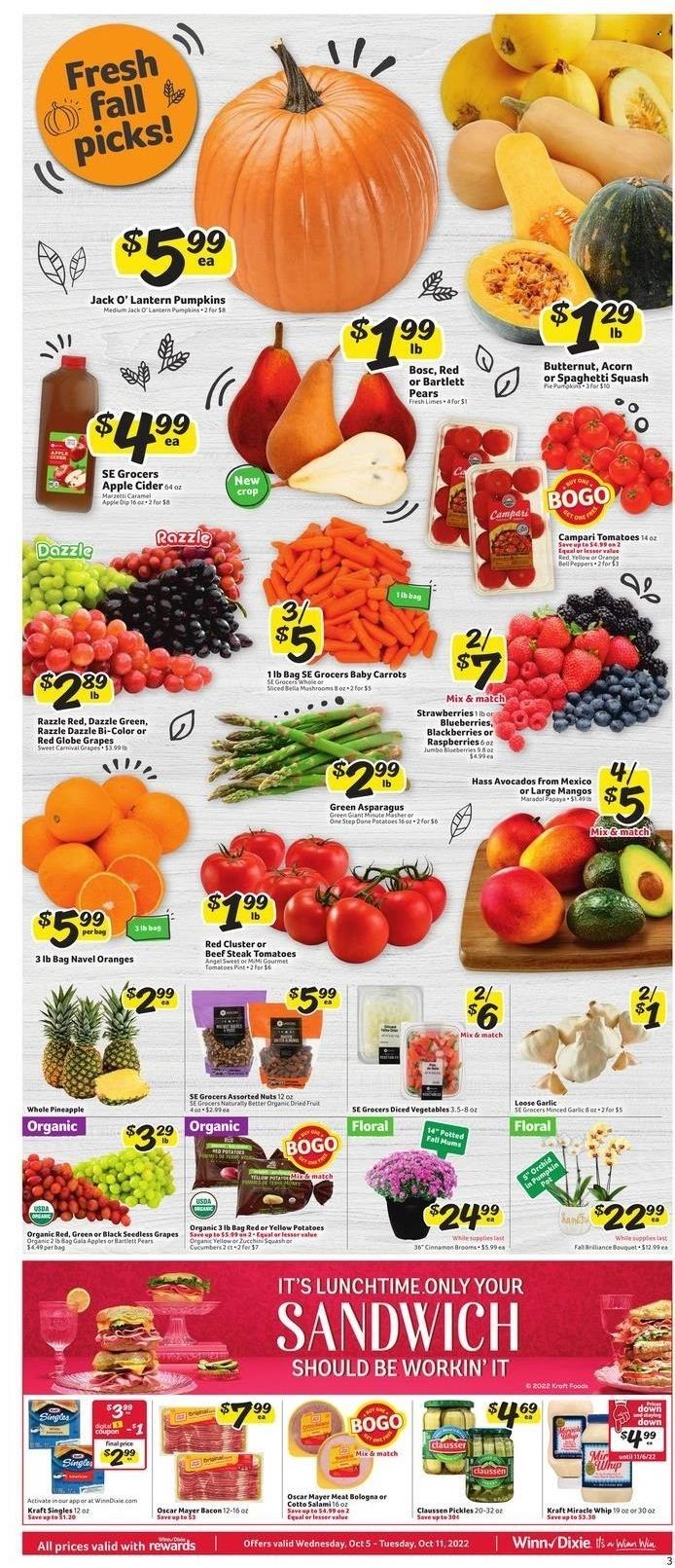 Winn Dixie (AL, FL, GA, LA) Weekly Ad Flyer Specials October 5 to October 11, 2022