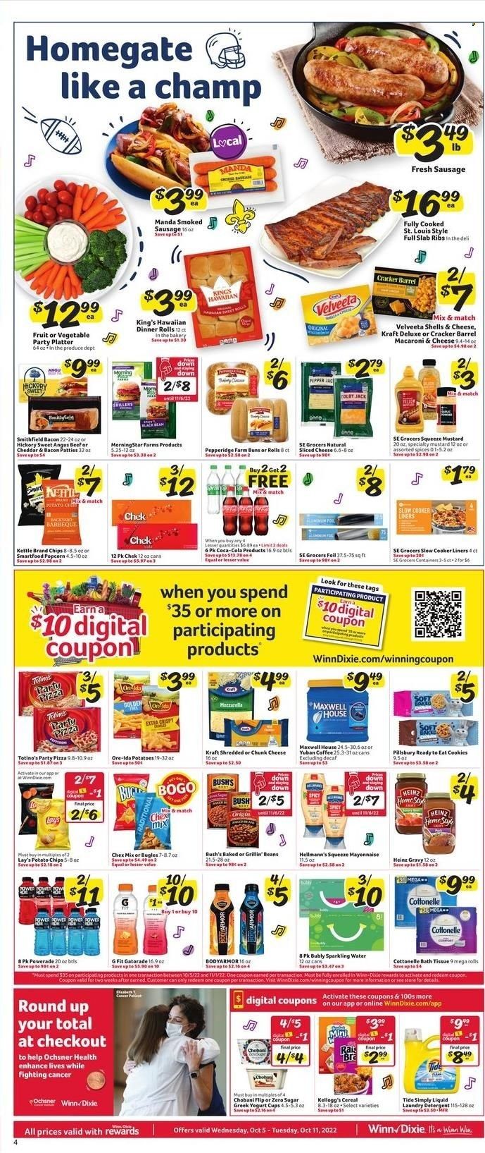 Winn Dixie (AL, FL, GA, LA) Weekly Ad Flyer Specials October 5 to October 11, 2022