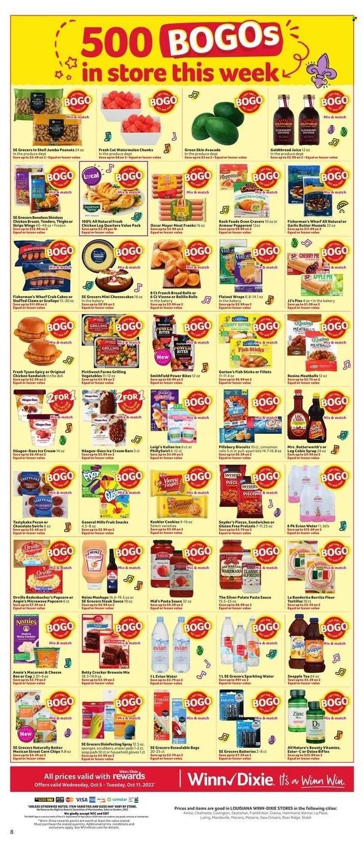 Winn Dixie (AL, FL, GA, LA) Weekly Ad Flyer Specials October 5 to October 11, 2022