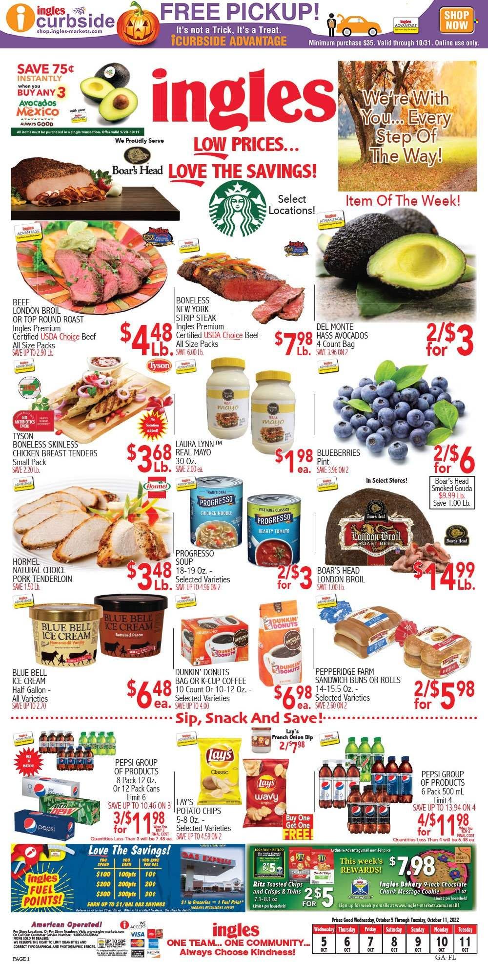 Ingles (GA, NC, SC, TN) Weekly Ad Flyer Specials October 5 to October 11, 2022