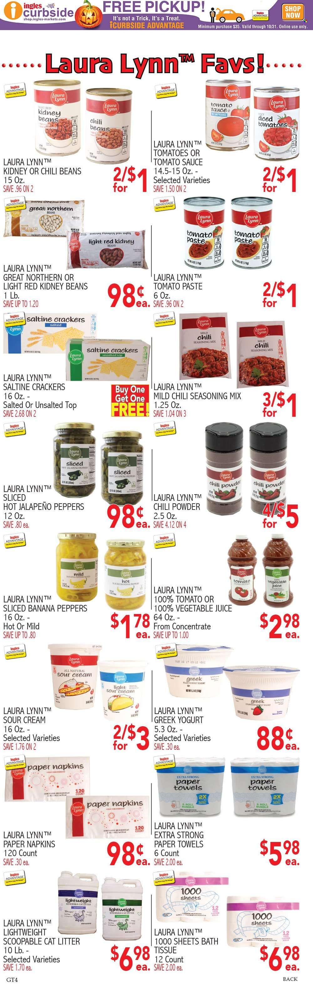 Ingles (GA, NC, SC, TN) Weekly Ad Flyer Specials October 5 to October 11, 2022