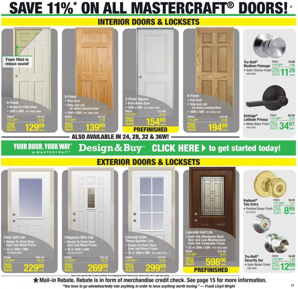 Menards Weekly Ad Flyer Specials October 6 to October 16, 2022