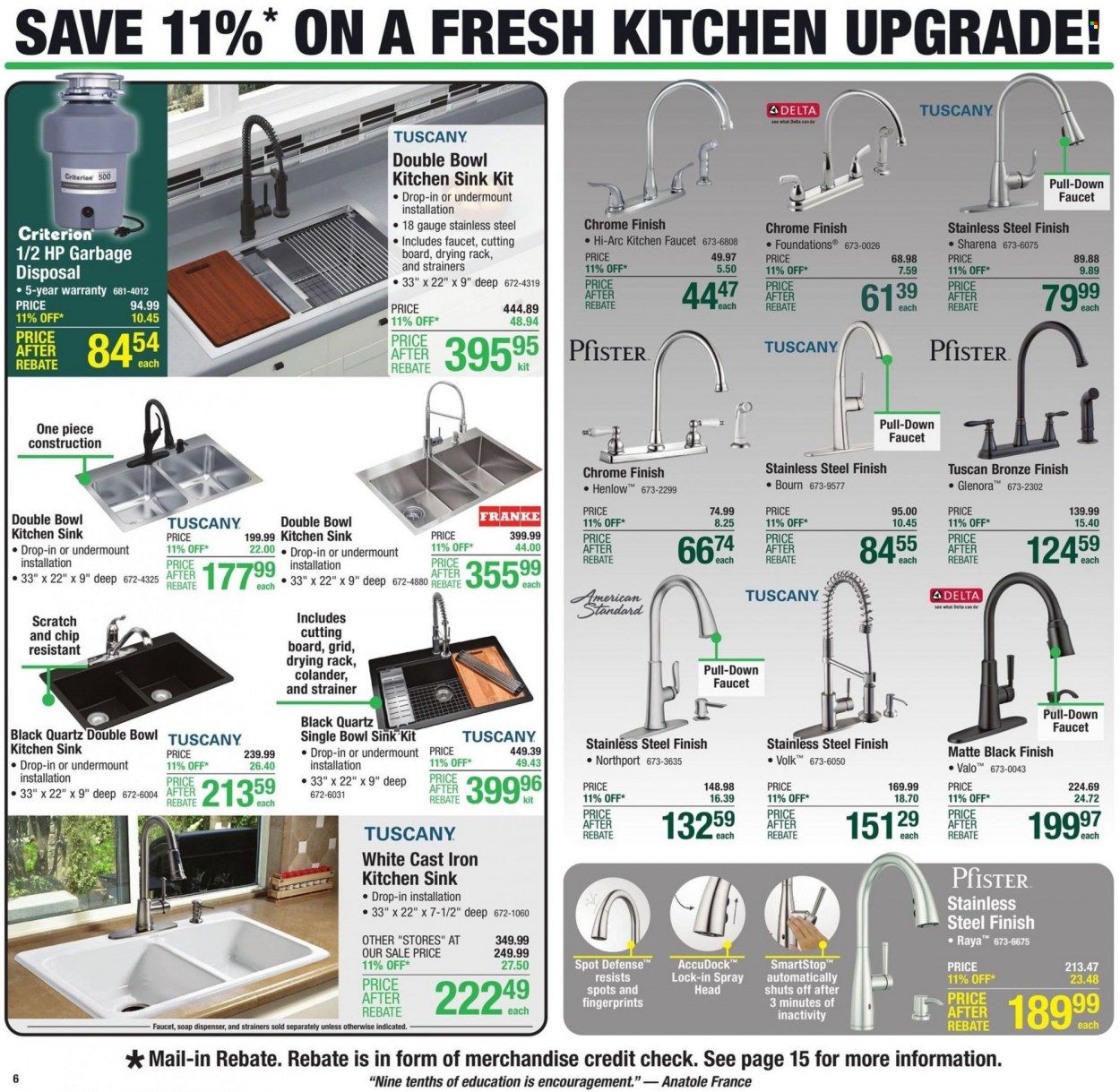 Menards Weekly Ad Flyer Specials October 6 to October 16, 2022