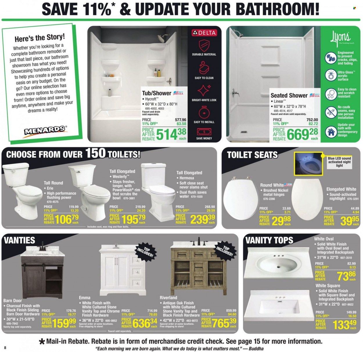 Menards Weekly Ad Flyer Specials October 6 to October 16, 2022