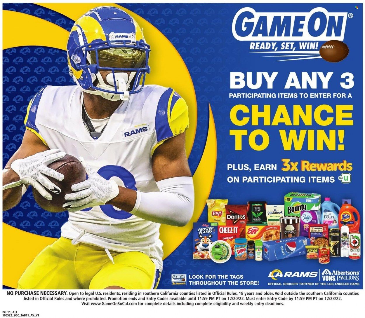 Albertsons (CA, ID, LA, MT, OR, TX, WA) Weekly Ad Flyer Specials October 5 to November 1, 2022