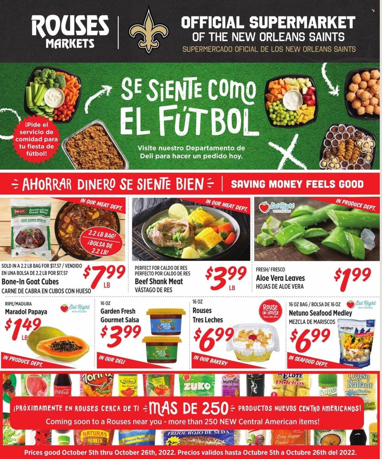 Rouses Markets (AL, LA, MS) Weekly Ad Flyer Specials October 5 to October 26, 2022