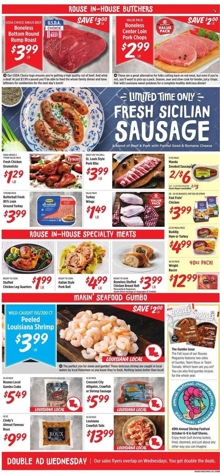 Rouses Markets (AL, LA, MS) Weekly Ad Flyer Specials October 5 to October 12, 2022