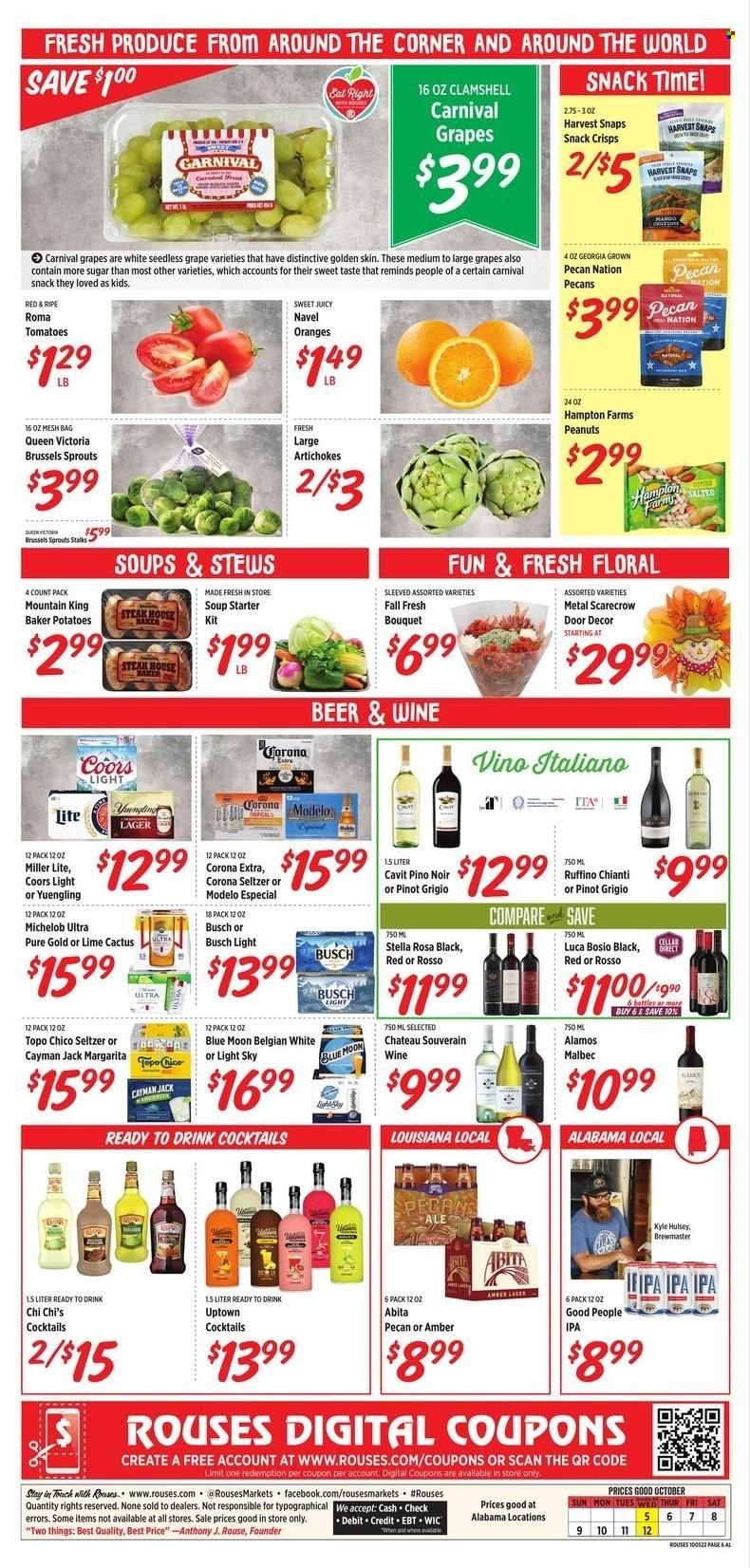 Rouses Markets (AL, LA, MS) Weekly Ad Flyer Specials October 5 to October 12, 2022