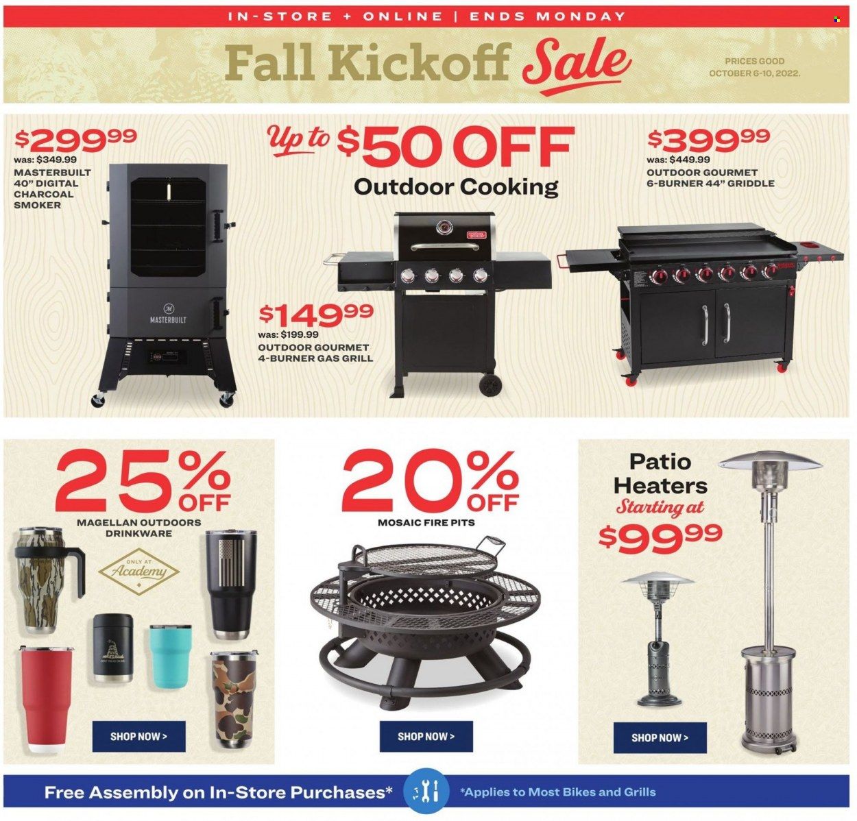 Academy Sports + Outdoors Weekly Ad Flyer Specials October 6 to October 10, 2022