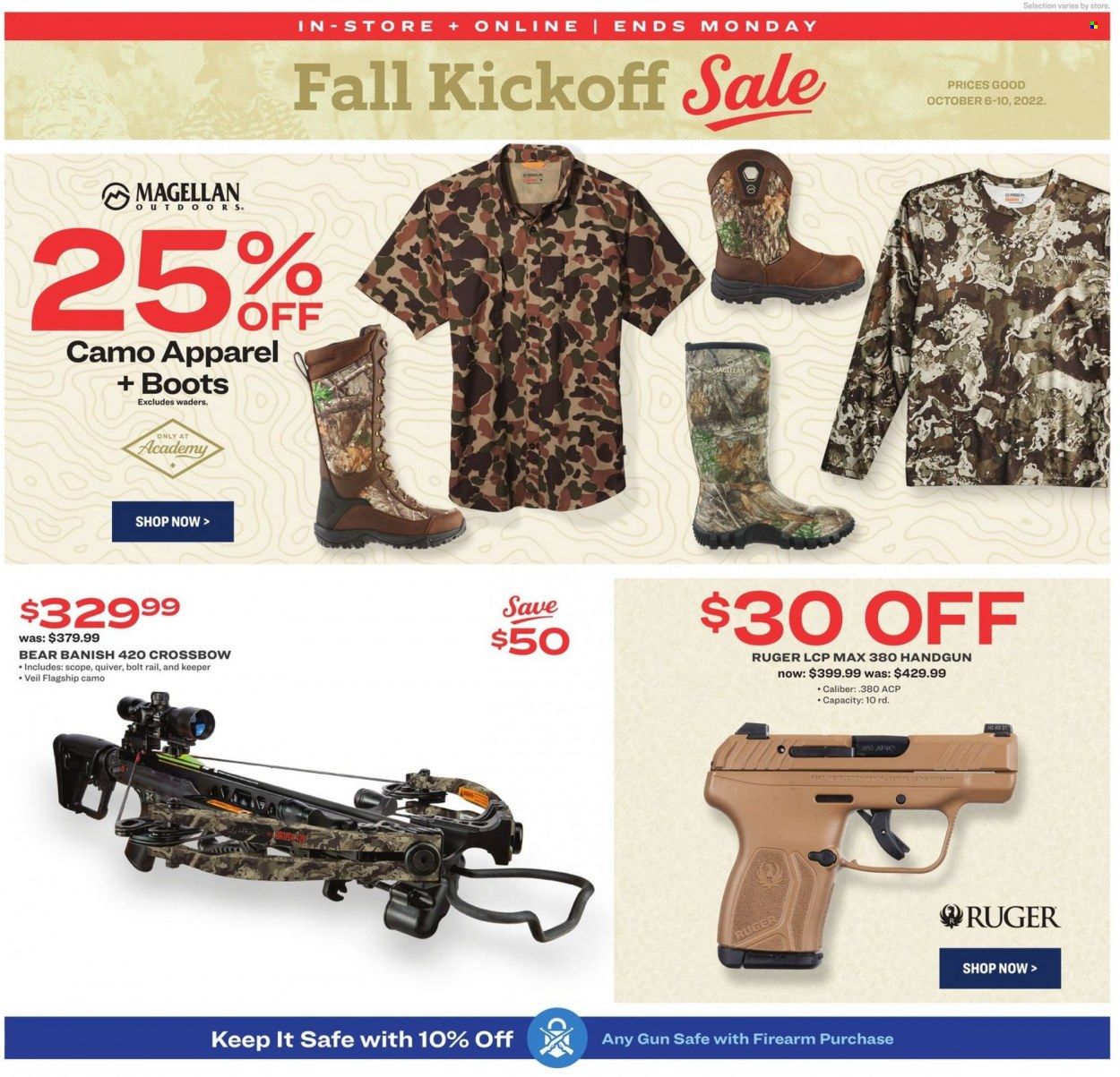 Academy Sports + Outdoors Weekly Ad Flyer Specials October 6 to October 10, 2022