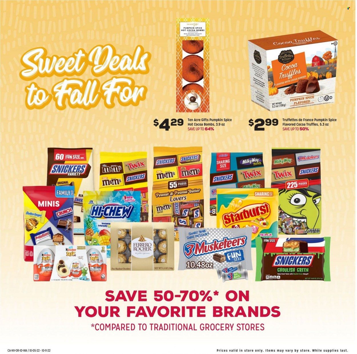 Grocery Outlet (CA, ID, OR, PA, WA) Weekly Ad Flyer Specials October 5 to October 11, 2022