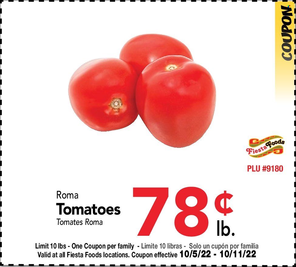 Fiesta Foods SuperMarkets (WA) Weekly Ad Flyer Specials October 5 to October 11, 2022