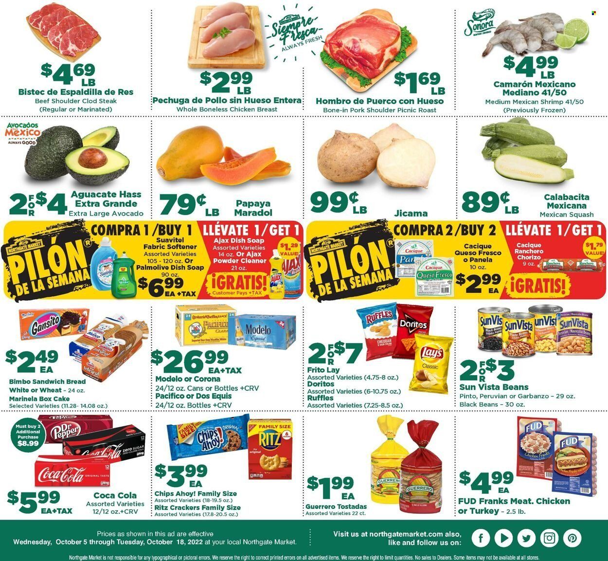 Northgate Market (CA) Weekly Ad Flyer Specials October 5 to October 18, 2022