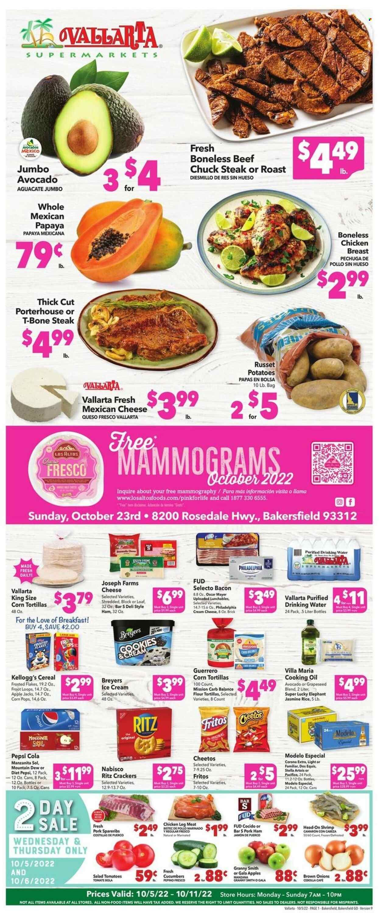 Vallarta (CA) Weekly Ad Flyer Specials October 5 to October 11, 2022