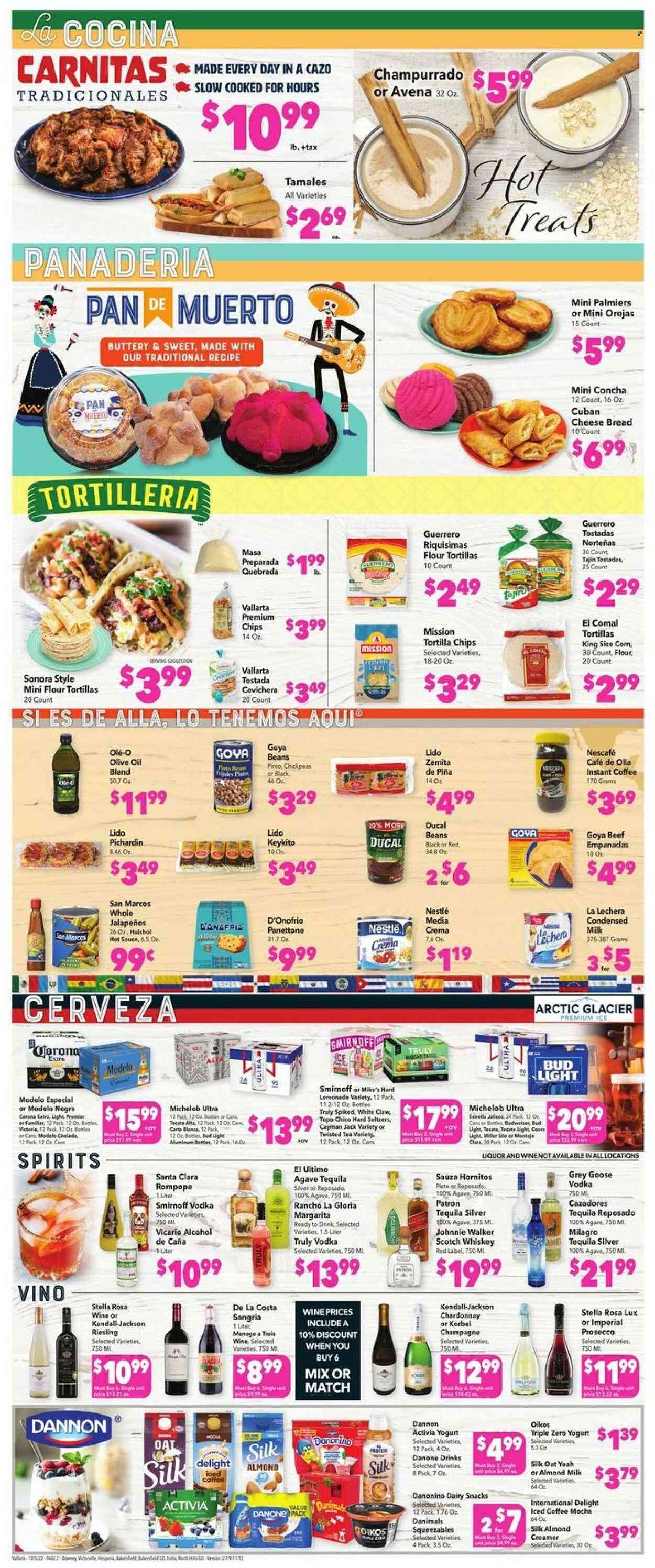 Vallarta (CA) Weekly Ad Flyer Specials October 5 to October 11, 2022