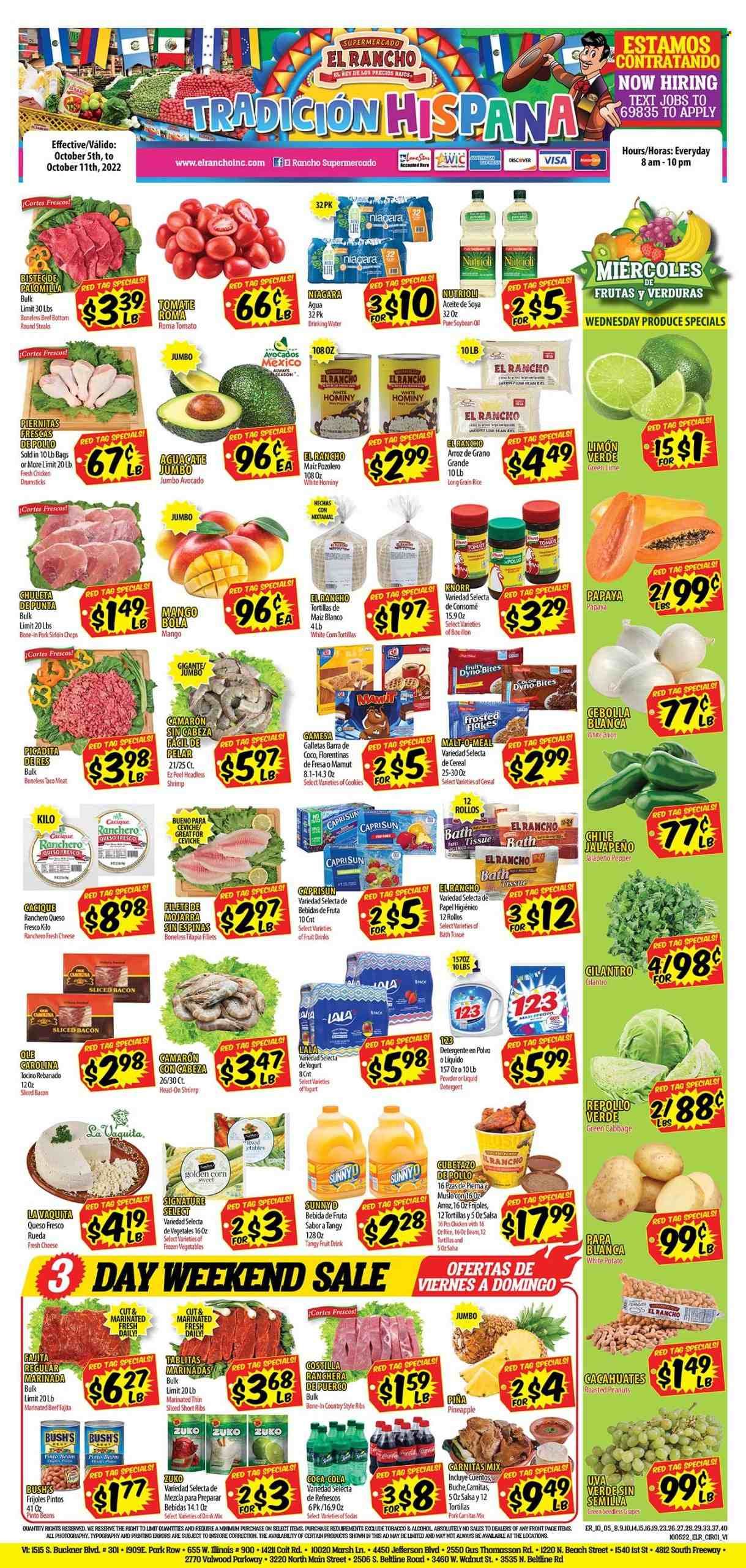 El Rancho (TX) Weekly Ad Flyer Specials October 5 to October 11, 2022