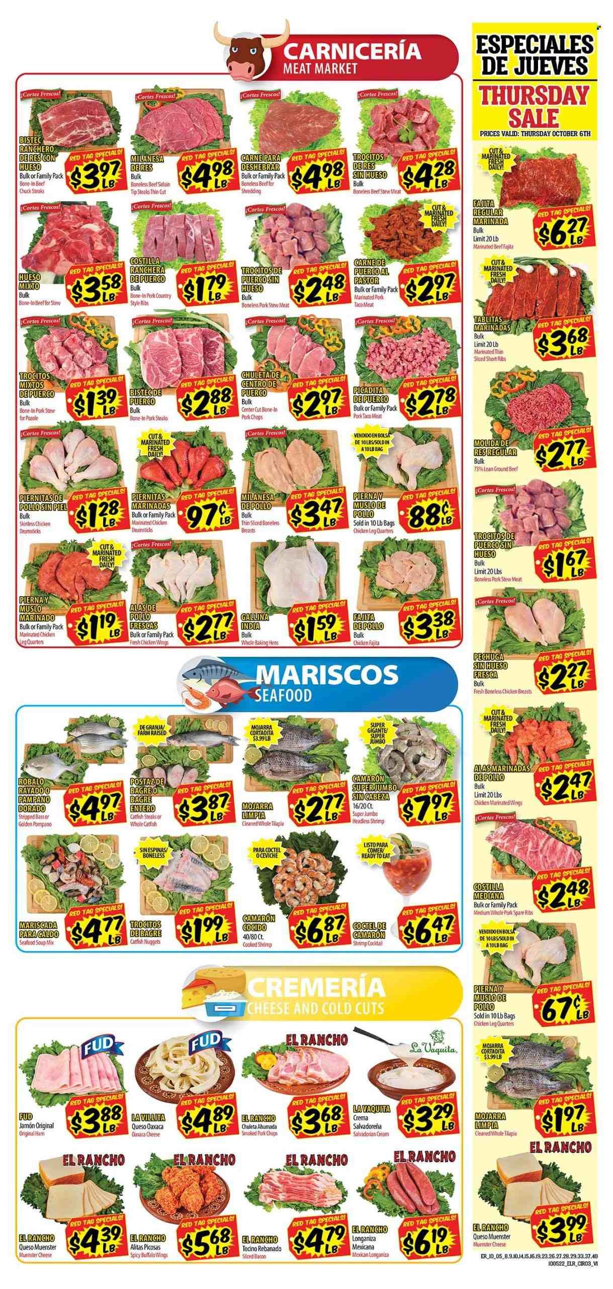 El Rancho (TX) Weekly Ad Flyer Specials October 5 to October 11, 2022